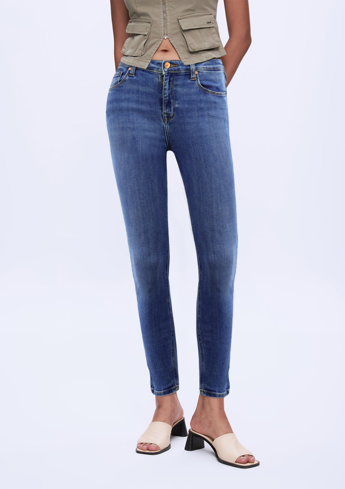 Tanya X Netra High Rise Skinny Jean