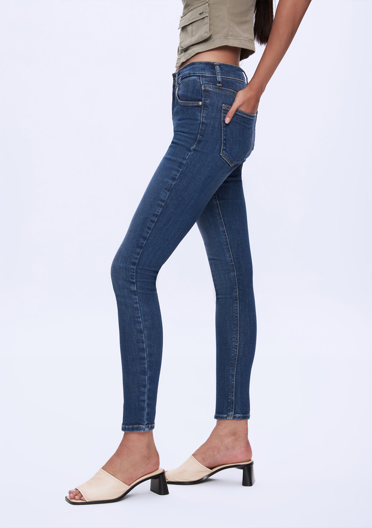 Tanya X Netra High Rise Skinny Jean
