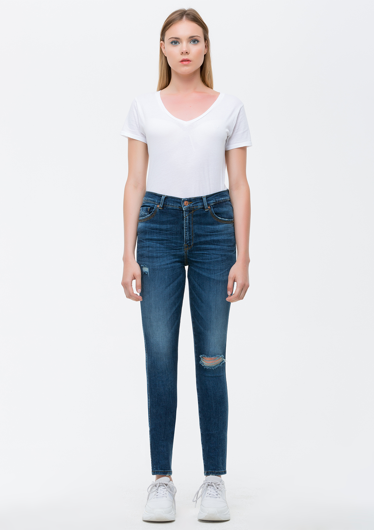 Tanya B Noela High Rise Skinny Jean