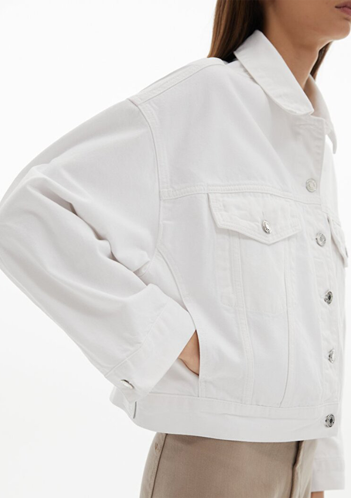 Celia White Denim Jacket