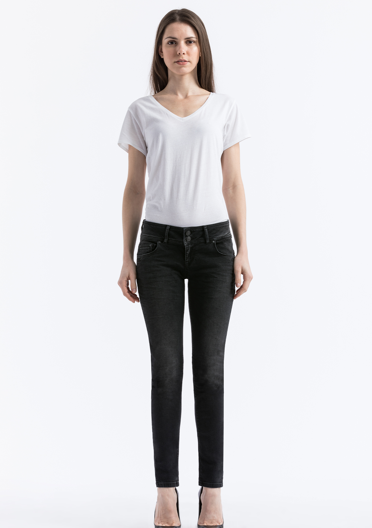 Georget Nella Low Rise Ankle Crop Jean