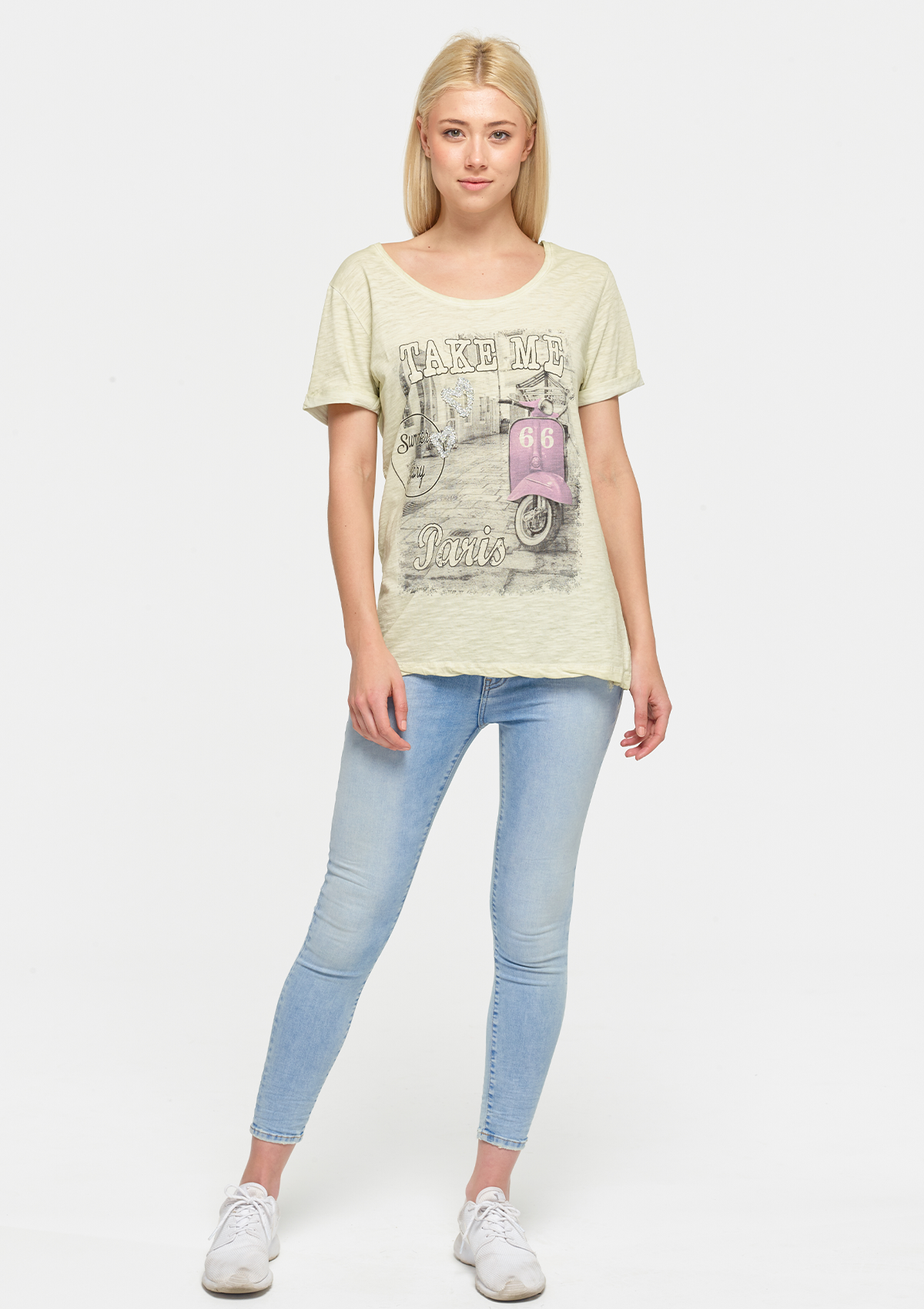 Paris Print Tee