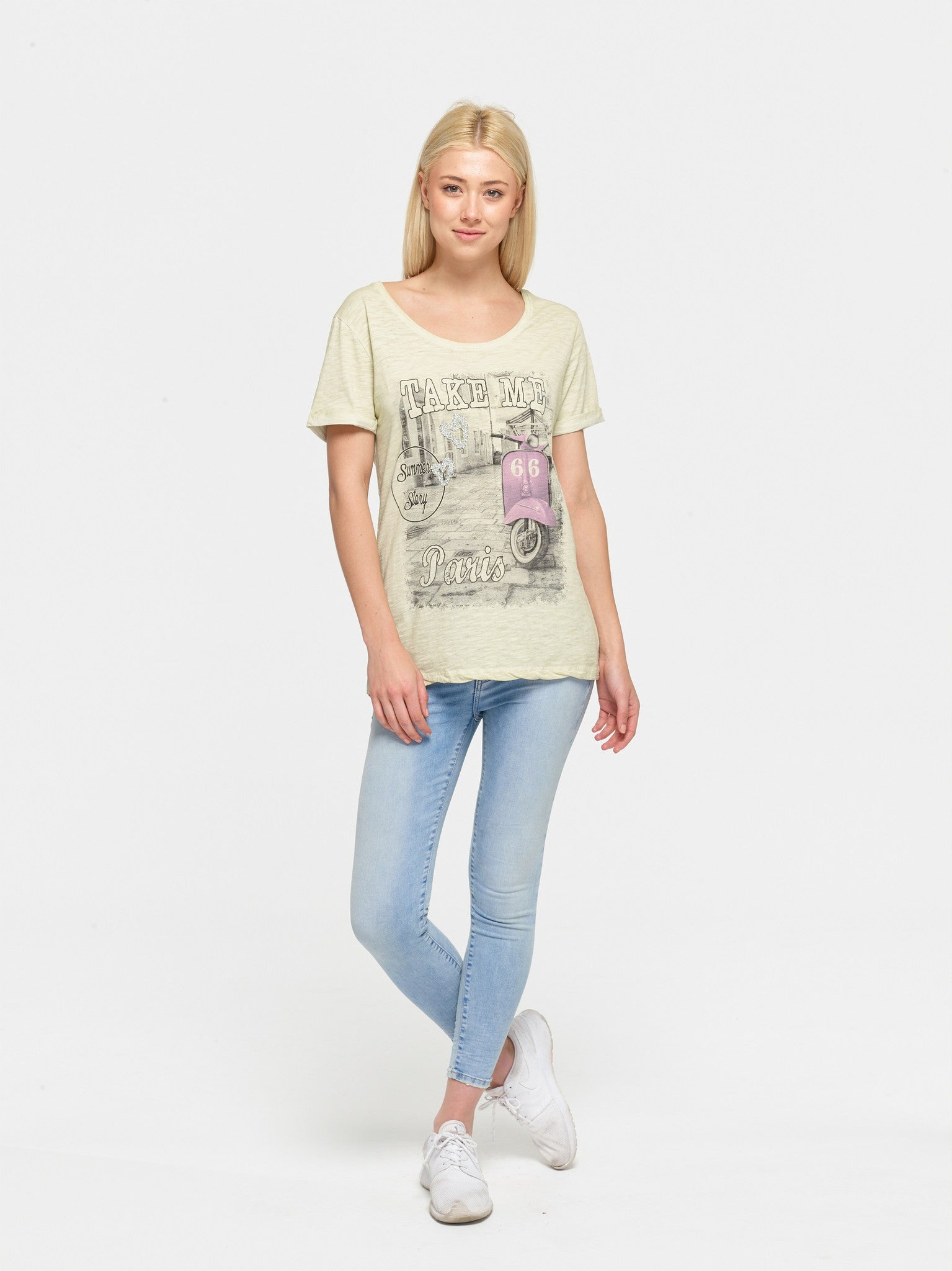 Paris Print Tee