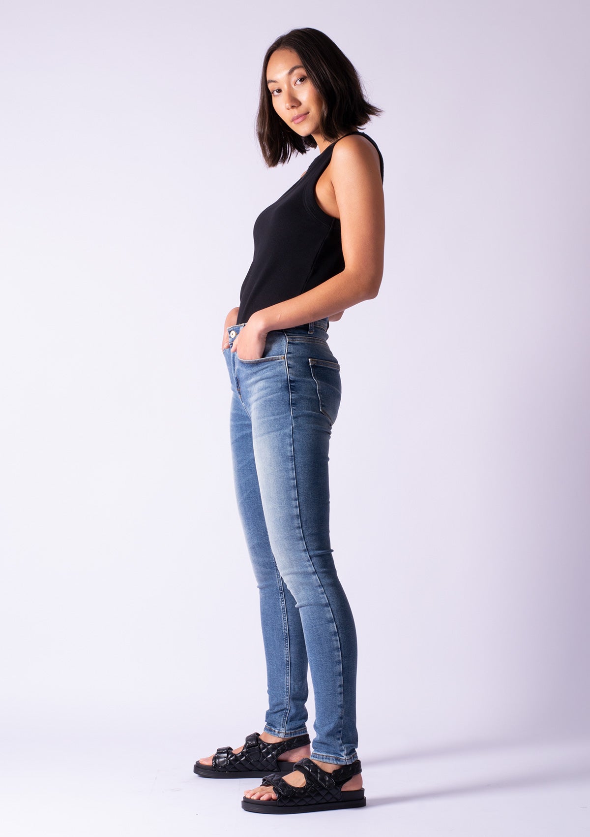 Amy Raisa High Rise Skinny Jean