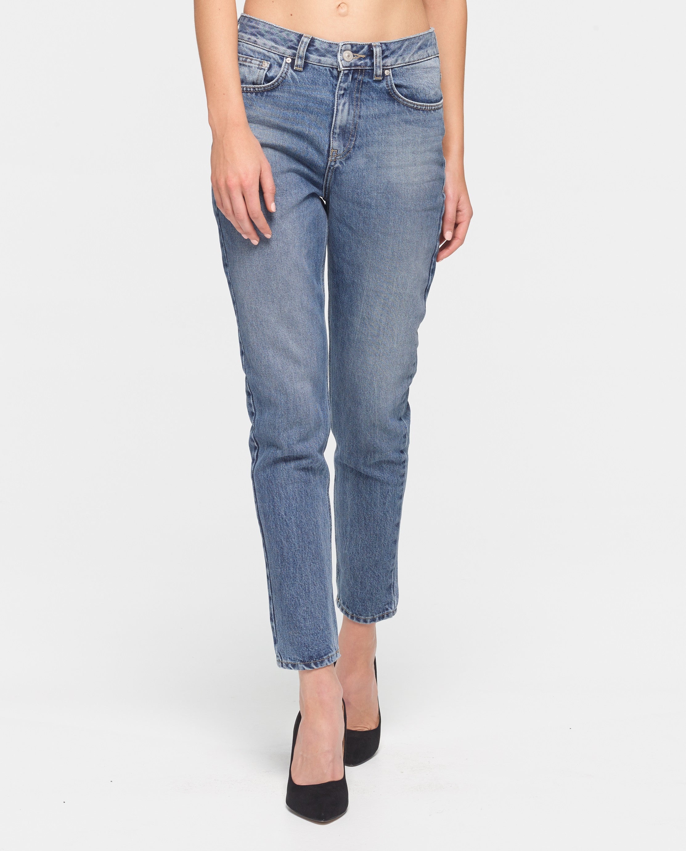 Norah Odetta High Rise Mum Jean