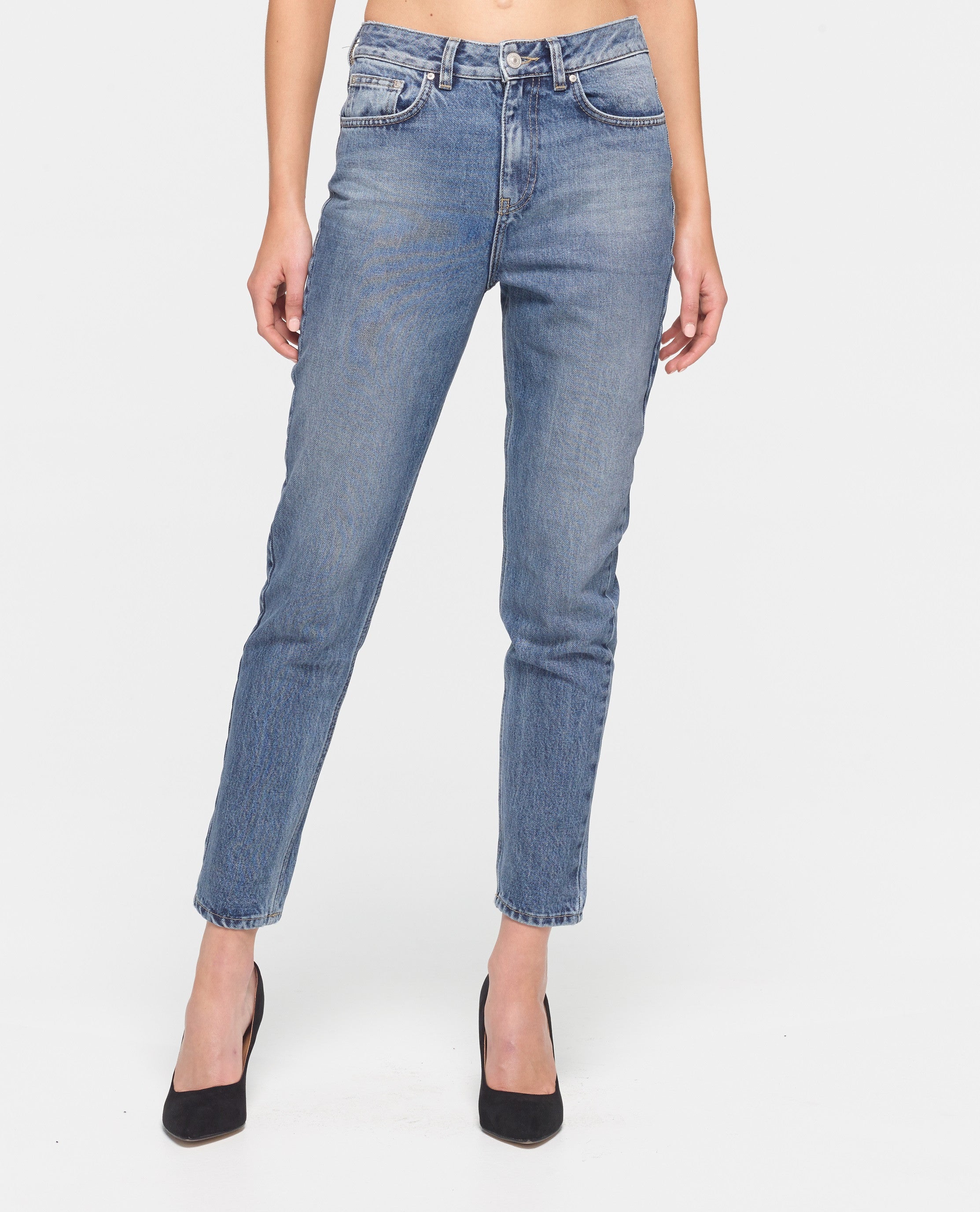 Norah Odetta High Rise Mum Jean